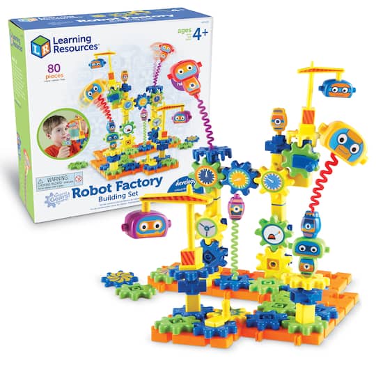 Learning Resources Gears Robot Factory Set, 20% Off